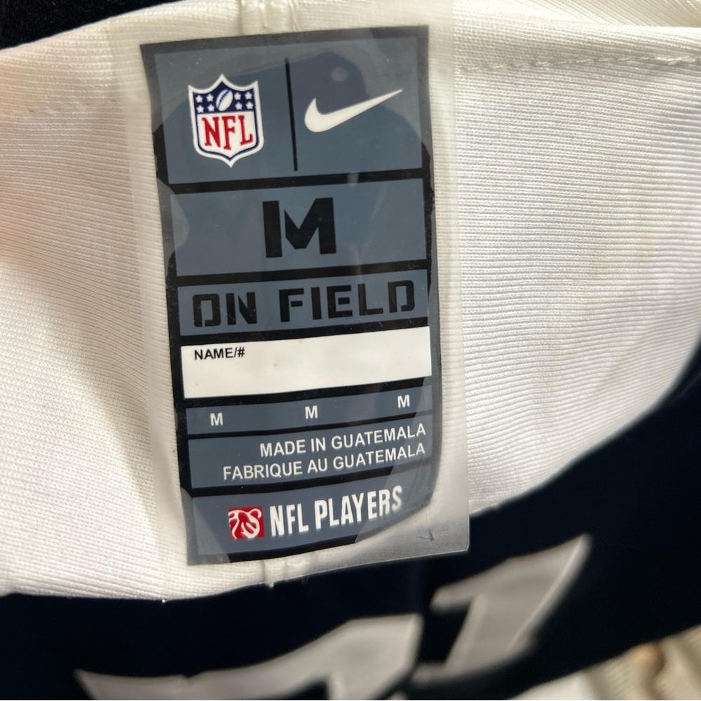 Title: Nike Dallas Cowboys Ezekiel Elliott #21 NFL 100th Anniversary Jersey - Picture 9 of 11